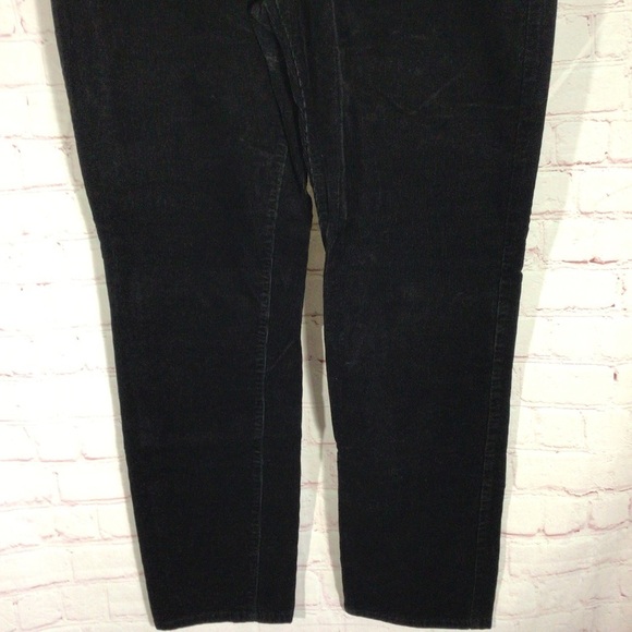 Talbots Signature Black Corduroy Pants - Size 14 - Picture 3 of 10